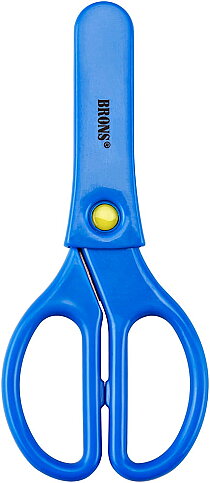BRONS BR-702 YAYLI KORUMALI ÖĞRENCİ MAKASI - 2