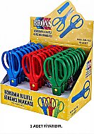 BRONS BR-702 YAYLI KORUMALI ÖĞRENCİ MAKASI - 3