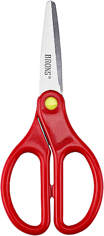 BRONS BR-702 YAYLI KORUMALI ÖĞRENCİ MAKASI - 2