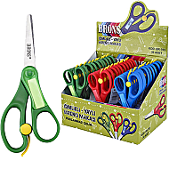 BRONS BR-703 YAYLI İSİMLİKLİ ÖĞRENCİ MAKASI - BRONS