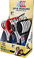 BRONS BR-705 OFİS MAKASI 8 inç 20.5cm - 3