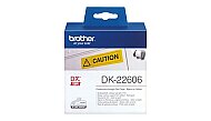 BROTHER DK22606 P-TOUCH ETİKET MAKİNESİ ŞERİDİ 62mmx15.24m - BROTHER P-TOUCH