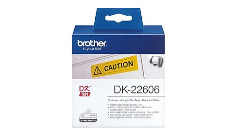 BROTHER DK22606 P-TOUCH ETİKET MAKİNESİ ŞERİDİ 62mmx15.24m - 1
