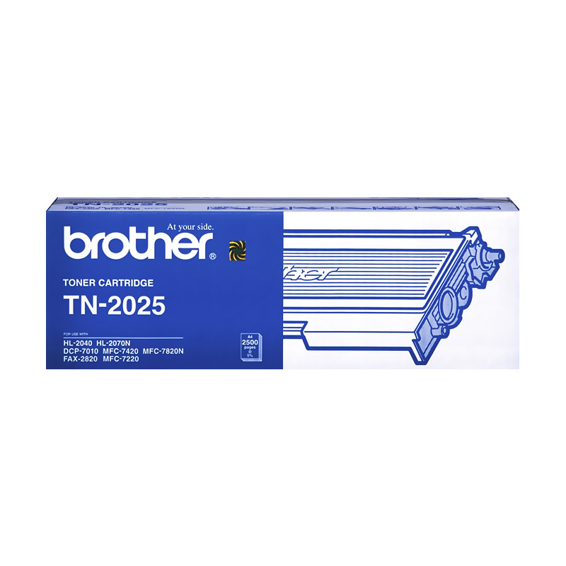 BROTHER TN2025 SİYAH TONER 2500 SAYFA (HL2040 FAX2820 FAX2920)