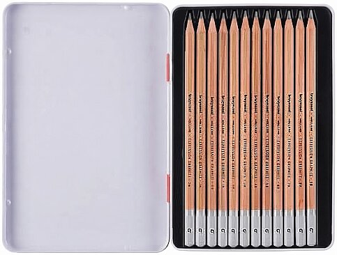 BRUYNZEEL EXPRESSION GRAPHITE DERECELİ KURŞUN KALEM SETİ 12Lİ (B60311012) - 2