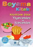 BULUT YAYINLARI KOLAYDAN ZORA BOYAMA:YİYECEK VE İÇECEKLER - BULUT YAYINLARI