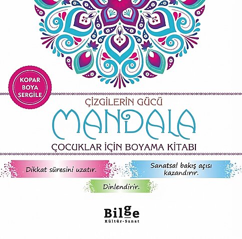BULUT YAYINLARI MANDALA ÇİZGİLERİN GÜCÜ ÇOCUKLAR İÇİN BOYAMA KİTABI - 1