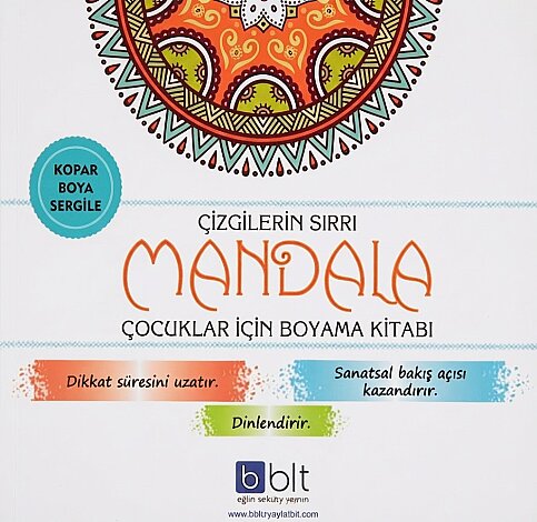 BULUT YAYINLARI MANDALA ÇİZGİLERİN SIRRI ÇOCUKLAR İÇİN BOYAMA KİTABI - 1