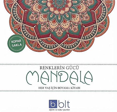 BULUT YAYINLARI MANDALA RENKLERİN GÜCÜ HER YAŞ BOYAMA KİTABI - 1