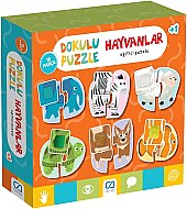 CA PUZZLE DOKULU HAYVANLAR (5126) - CA