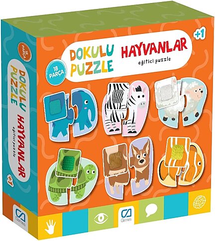 CA PUZZLE DOKULU HAYVANLAR (5126) - 1