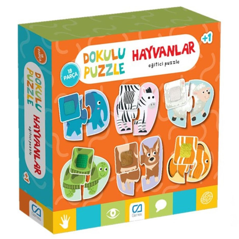 Ca Puzzle Dokulu Hayvanlar (5126) - 1