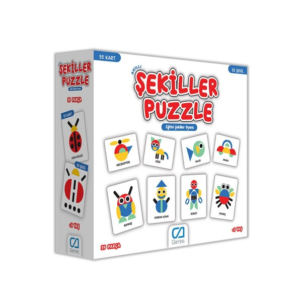 CA PUZZLE EGİTİCİ ŞEKİLLER (5114)