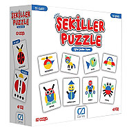CA PUZZLE EGİTİCİ ŞEKİLLER (5114) - CA