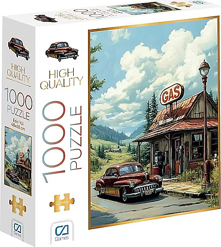 CA PUZZLE GAMES ESKİ YOL 1000 PARÇA (7062) - 1