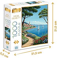 CA PUZZLE GAMES SAHİL YOLU 1000 PARÇA (7088) - CA