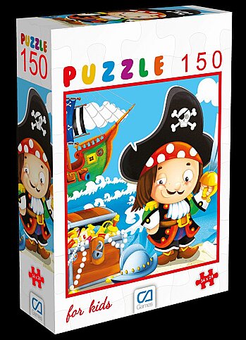 Ca Puzzle Korsan 150 Parça (6100) - 1