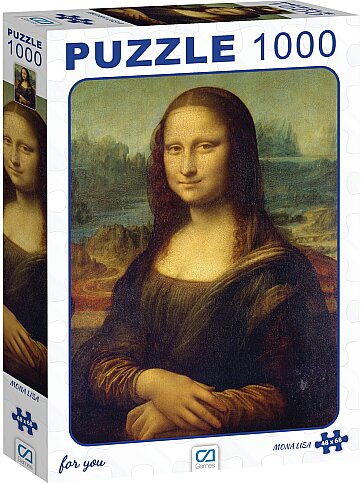 CA PUZZLE MONALISA 1000 PARÇA (7022) - 1