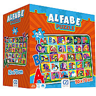 CA PUZZLE YEĞİTİCİ ALFABE 24 PARÇA (5027) - CA