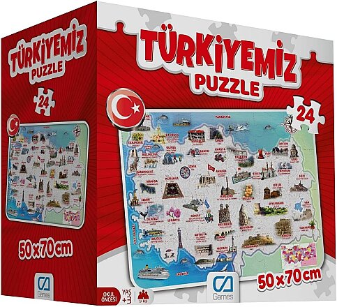 CA PUZZLE YER TÜRKİYEMİZ (5079) - 1