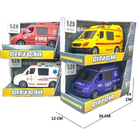 Can 367-1 City Car Sürtmeli Ambulans Aracı - 1