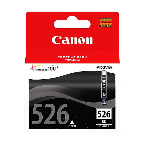 CANON CLI-526BK SİYAH KARTUŞ 285 SAYFA (MG6150 İP4850 MG5350 MX715 MX895) - 1