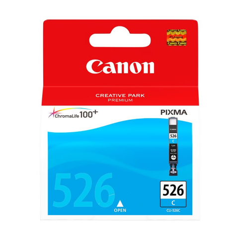 Canon Clı-526C Mavi Kartuş 500 Sayfa (Mg6150 İp4850 Mg5350 Mx715 Mx895) - 1