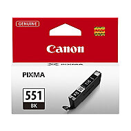 CANON CLI-551BK SİYAH KARTUŞ 332 SAYFA (MG5450 MG6450 MG7550 İX6850 İP8750) - CANON