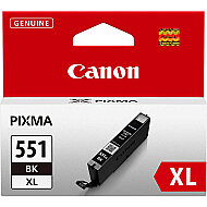 CANON CLI-551XL BK SİYAH KARTUŞ 665 SAYFA YÜKSEK KAPASİTE (MG5450 İP7250 MG7550 İX6850 İP8750) - CANON