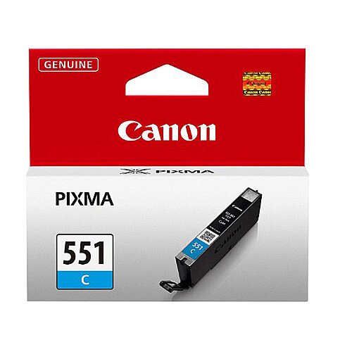 CANON CLI-551C MAVİ KARTUŞ 332 SAYFA (MG5450 İP7250 MG7550 İX6850 İP8750) - 1
