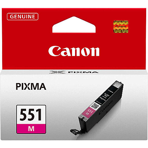 CANON CLI-551M KIRMIZI KARTUŞ 332 SAYFA (MG5450 İP7250 MG7550 İX6850 İP8750) - 1