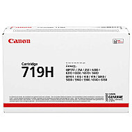 CANON CRG-719H SİYAH TONER 6400 SAYFA YÜKSEK KAPASİTE (LBP 6300DN LBP 6670DN LBP 252DW MF 411DW MF) - 1