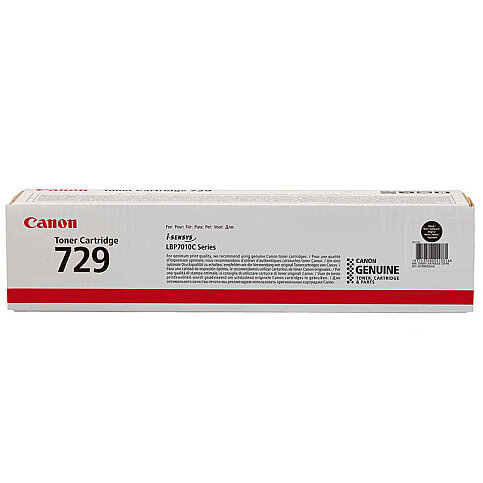 CANON CRG-729 SİYAH TONER 1200 SAYFA (LBP 7010 LBP 7010C LBP 7018 LBP 7018C) - 1