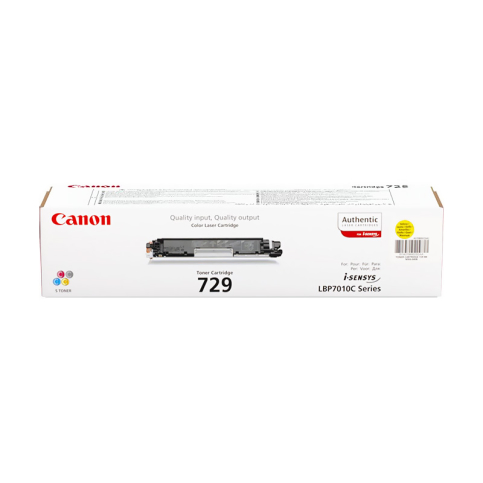 Canon Crg-729 Sarı Toner 1000 Sayfa (Lbp 7010 Lbp 7010C Lbp 7018 Lbp 7018C) - 1
