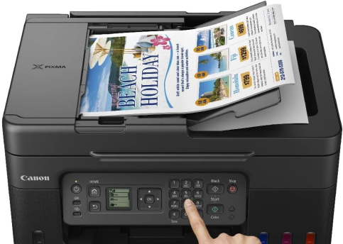 Canon G4470 Pixma Renkli Fotokopi+Tarayıcı+Wifi+Tanklı Yazıcı - 3