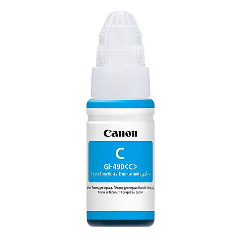 CANON GI-490C MAVİ MÜREKKEP KARTUŞ 6000 SAYFA (G1400 G2400 G3400) - 2