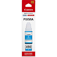 CANON GI-490C MAVİ MÜREKKEP KARTUŞ 6000 SAYFA (G1400 G2400 G3400) - CANON