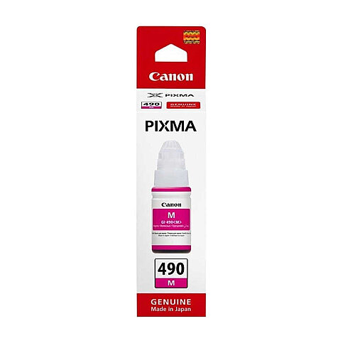 CANON GI-490M KIRMIZI MÜREKKEP KARTUŞ 6000 SAYFA (G1400 G2400 G3400) - 1