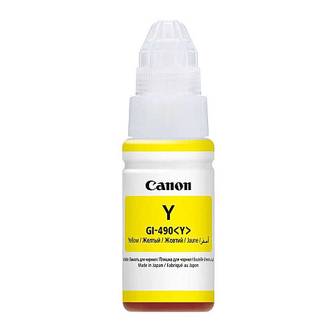 CANON GI-490Y SARI MÜREKKEP KARTUŞ 6000 SAYFA (G1400 G2400 G3400) - 2