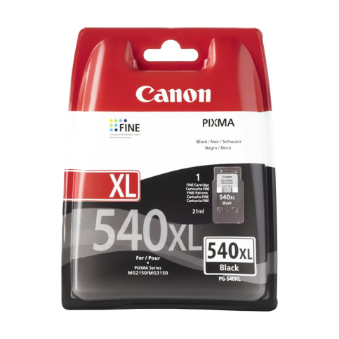 Canon Pg-540xl Siyah Kartuş 600 Sayfa (Mg2150 Mg3150 Mx375 Mx435 Mx515) - 1