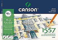 CANSON 1557 RESİM DEFTERİ 35x50 15 YAPRAK 180gr (FCNS180153550) - CANSON