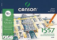 CANSON 1557 RESİM DEFTERİ 35x50 15 YAPRAK 180gr (FCNS180153550) - CANSON
