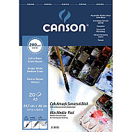 CANSON FİNEFACE ÇİZİM BLOĞU A3 20 YAPRAK 200gr (FCNS20020A3US) - CANSON
