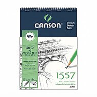 CANSON 1557 ÜSTTEN SPİRALLİ ÇİZİM BLOĞU A3 20 YAPRAK 180gr (FCNS18020A3US) - CANSON