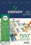 CANSON 1557 ÜSTTEN SPİRALLİ ÇİZİM BLOĞU A5 20 YAPRAK 180gr (FCNS18020A5US) - CANSON