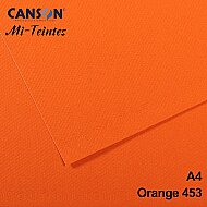 CANSON 453 Mİ-TEİNTİES FON KARTONU A4 ORANGE 160gr (200321672) - CANSON