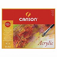 CANSON CANACRYLİQ ÇİZİM BLOĞU 24x32 10 YAPRAK 400gr (200807408) - CANSON