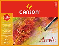 CANSON CANACRYLİQ ÇİZİM BLOĞU 32x41 10 YAPRAK 400gr (200807409) - CANSON