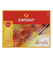 CANSON CANACRYLİQ ÇİZİM BLOĞU 32x41 10 YAPRAK 400gr (200807409) - CANSON