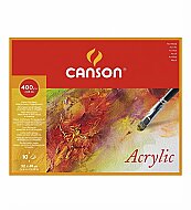 CANSON CANACRYLİQ ÇİZİM BLOĞU 32x41 10 YAPRAK 400gr (200807409) - CANSON
